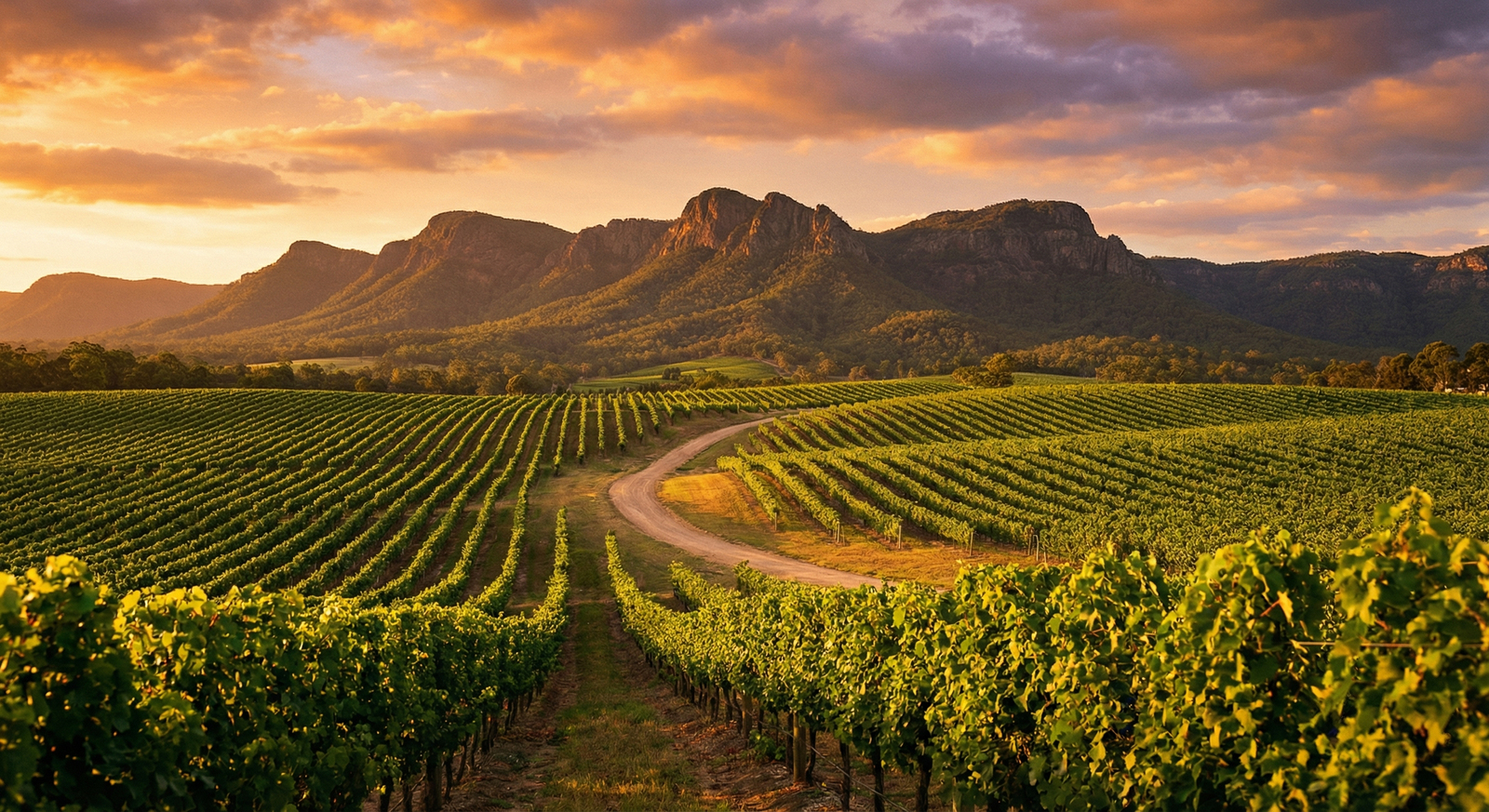 Hunter Valley vineyard views